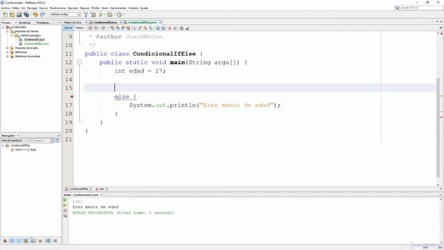El Condicional if else en Java смотреть онлайн
