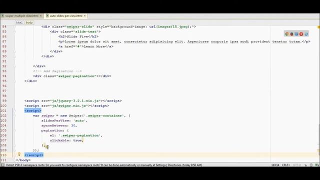 Swiper Slider Tutorial - Part Eleven | Swiper Auto Slides Perview | Quick Implementation смотреть онлайн