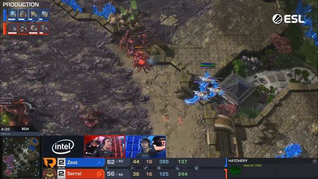Serral vs Zest, Game 5, Starcraft 2 IEM Katowice Semifinal 2020 (ZvP) смотреть онлайн