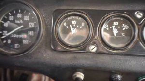 Давление масла на УАЗ И другие показания приборов.