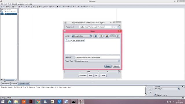 Zoduna C DataStore Java using DrJava IDE on Windows Example Program Tutorial смотреть онлайн