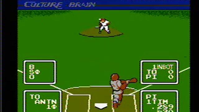 Baseball Simulator 1,000 - NES Gameplay смотреть онлайн