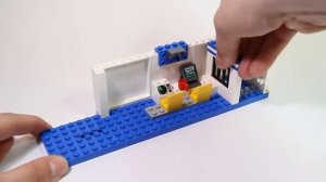 Мобильный полицейский участок.Лего Сити.Обучающие  и развивающие видео сборки из конструктора Лего.
