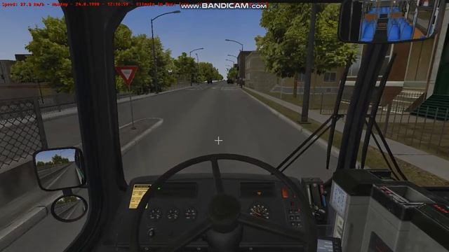 Drving in OMSI 2 (EX BC Transit 1995 New Flyer D40LF) смотреть онлайн
