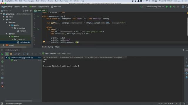 Use Destructuring in Kotlin смотреть онлайн