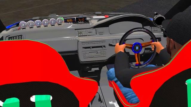 [LFS]LIVEFORSPEED Honda Civic EG 3 Door K24turbo смотреть онлайн