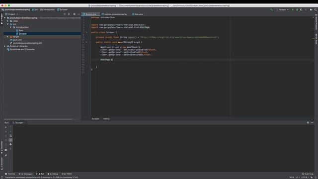 Web Scraping with Java: Craigslist bot смотреть онлайн