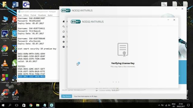 ESET Nod32 10 Activation Key 2017 Nod32 Licence Key 2018 смотреть онлайн