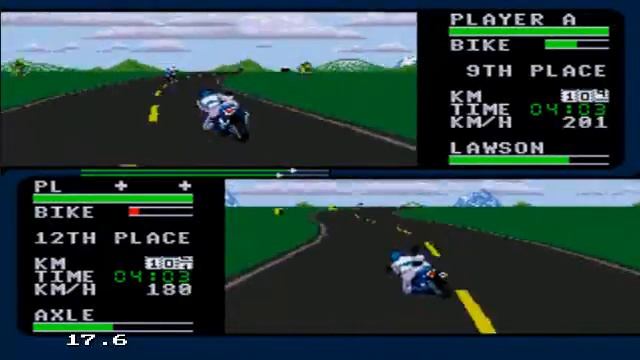 БАГИ в Road Rash 2 [Kega Fusion v3.64] смотреть онлайн