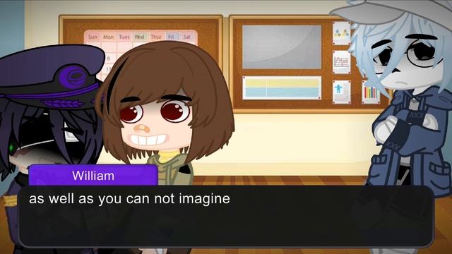 ||If Sans and chara stuck in a room with William afton||Gacha club||Undertale||PART 1/?|| смотреть онлайн