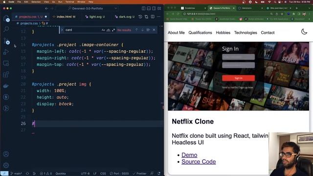 Day 41 | Frontend | React -suspense | Portfolio completion смотреть онлайн