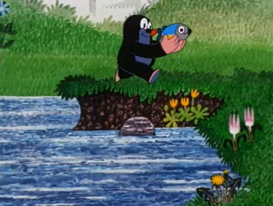 Крот и рыбка смотреть онлайн