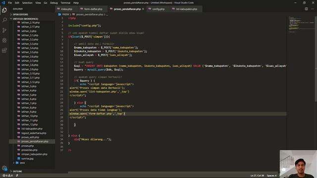 CARA MENGCONNECTKAN DATABASE MYSQL KE PHP DAN CARA MENAMPILKANNYA DI WEB HOSTING смотреть онлайн