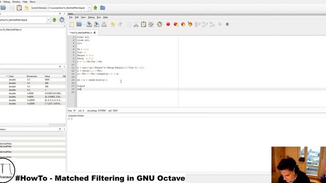 #HowTo - Matched Filtering In GNU Octave