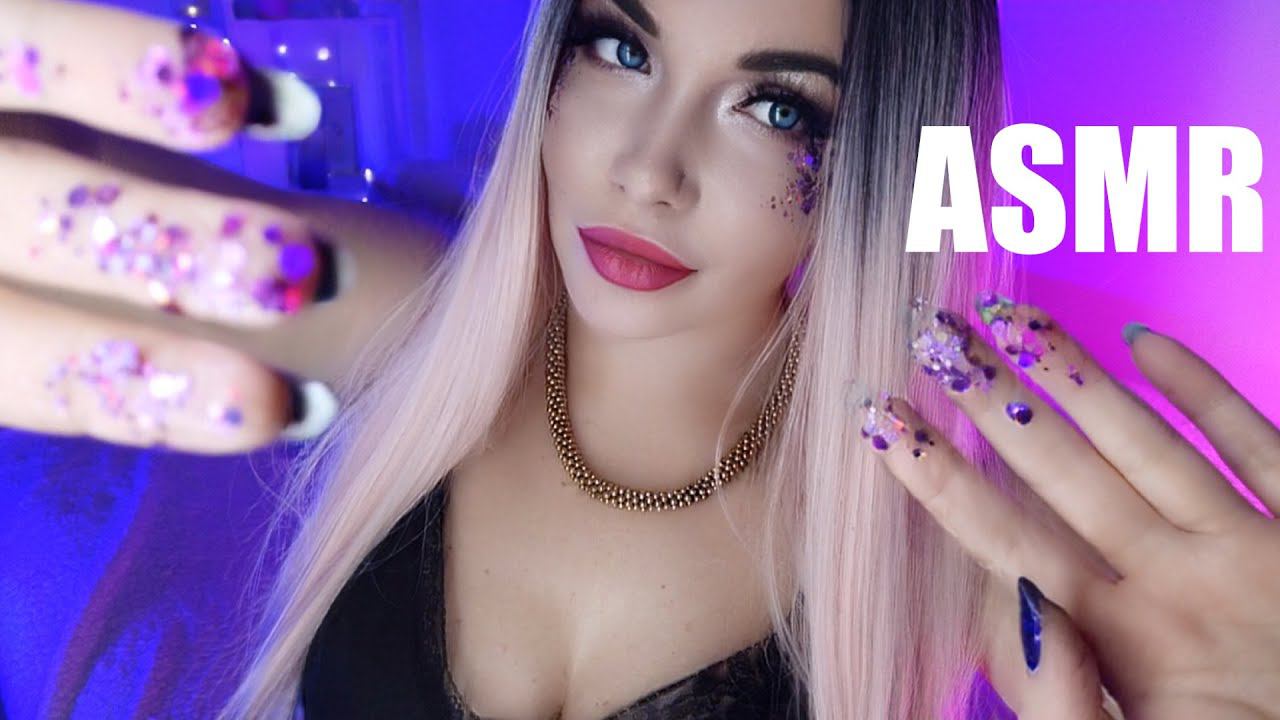 Блестящий АСМР✨БЛЕСТКИ НА ТВОЕМ ЛИЦЕМАКИЯЖ✨Визуальные триггеры/ASMR смотреть онлайн