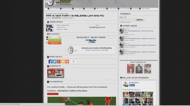 FIFA 14 PC ULTRA NEXT GEN ГРАФИКА (SUPER GRAPHIC MOD) смотреть онлайн