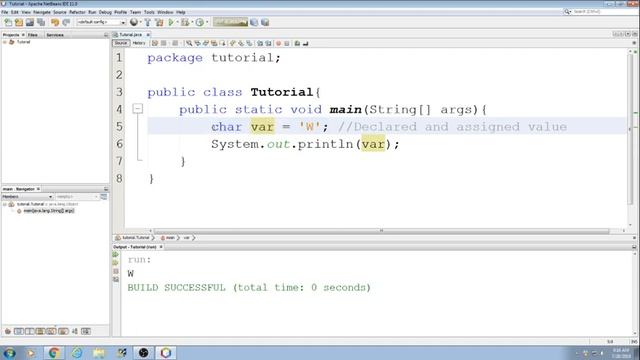 Novice Java Tutorial with Apache NetBeans 11.0: 8 Declaring and Assigning Primitive Types Part 2 смотреть онлайн