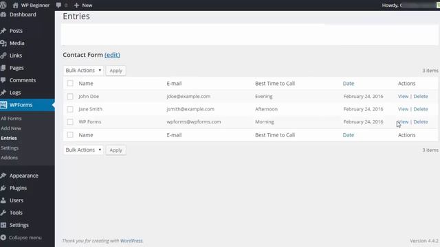 WPForms Entry Management смотреть онлайн