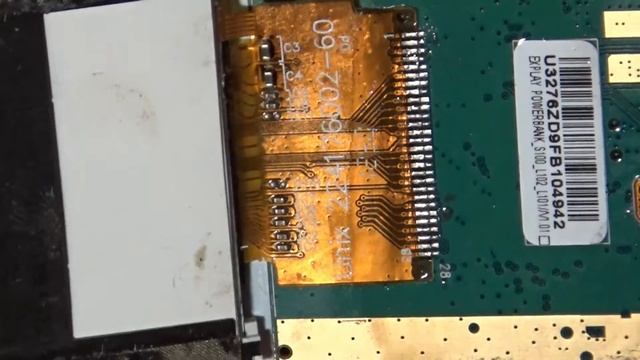 Замена дисплея и устранение проблемы пропадания сети Explay Power Bank смотреть онлайн