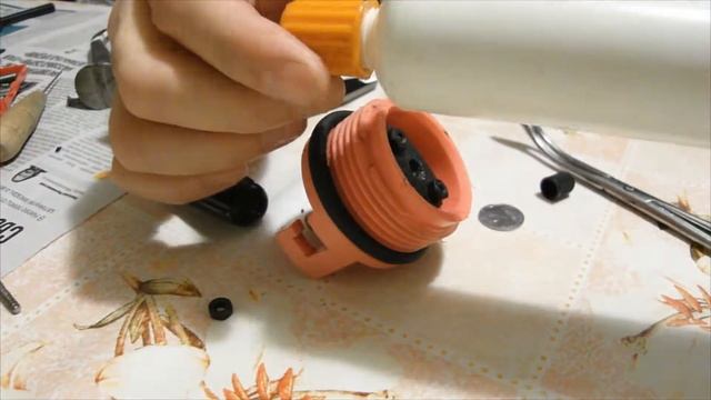 Опрыскиватель с клапаном под насос или компрессор видео №3 смотреть онлайн