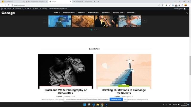 How To Use Easy Google Fonts In Garage WordPress Theme смотреть онлайн