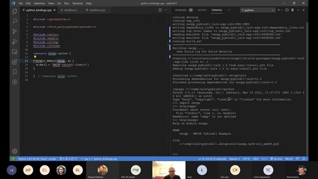 Python Bindings for C++ смотреть онлайн