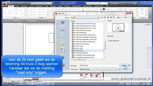 Gratis update training AutoCAD 2014 Nederlandse uitleg File Tabs смотреть онлайн