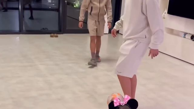 Cristiano Ronaldo Vs Cristiano Ronaldo Jr Football Challenge!!🇵🇹⚽😱🤩