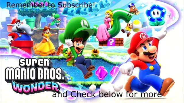 World 1 PipeRock Plateau-Super Mario Bros Wonder Ost смотреть онлайн