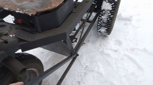 Мото тележка мини думпер обзор ч1