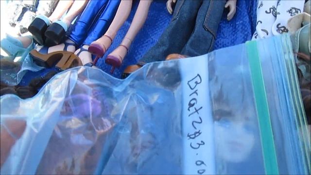 Flea Market Finds! Classic Bratz Doll Haul, Slumber Party Jade, Earth Girl Yasmin, Kidz, Boyz, More