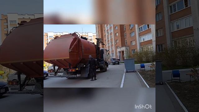 мусоровоз вывозит мусор смотреть онлайн