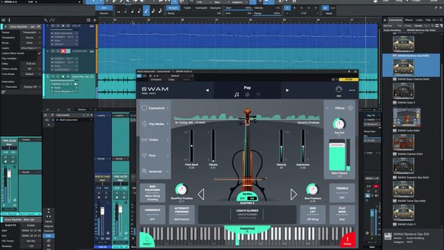 SWAM VIOLIN 3 WITH RAM MUSIC SOUND смотреть онлайн