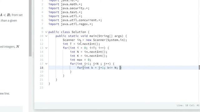 HackerRank Day 29: Bitwise AND | Java Solution смотреть онлайн