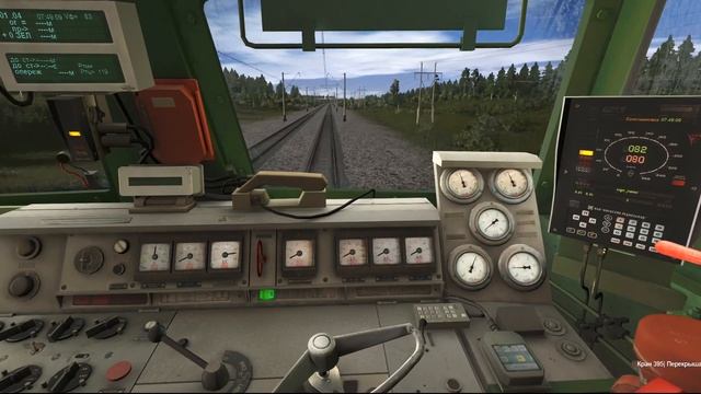 Покатушки на Trainz-Mp // ЧС2т-999 с пассажирским поездом // Trainz 2019