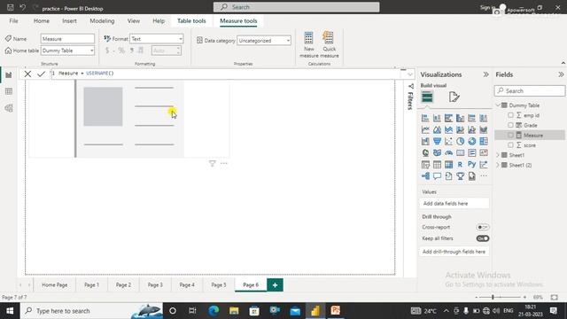 USERPRINCIPALNAME and USERNAME function in power bi DAX | power query | DAX | power bi tutorial смотреть онлайн