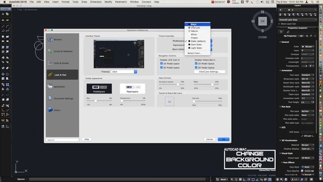 BACKGROUND COLOR CHANGED IN AUTOCAD IMAC смотреть онлайн
