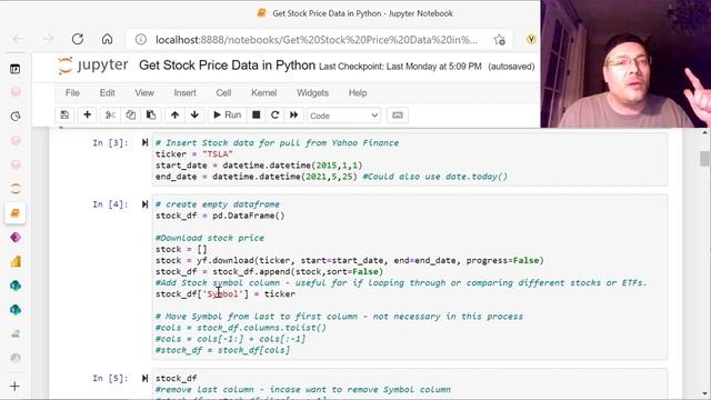 Python - How To Get Daily Stock Market Data - Tesla смотреть онлайн