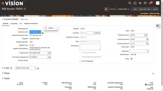 Oracle Fusion Cloud Finance | Payables | Invoice Due date | Goods Receive Date | AP Setups смотреть онлайн