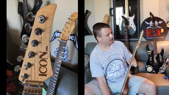 Mike Learn и Grover Jackson сделали гитару. Я ее распаковал.