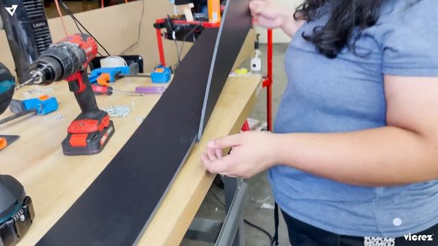 Vicrez Side Skirt Splitter VZR1 Style vz102164 | Ford Mustang 2015-2021 | Installation смотреть онлайн