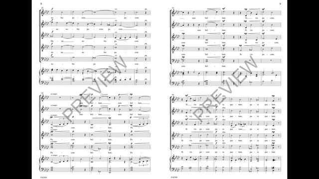 Pacem (SATB Choir) - by Don Macdonald смотреть онлайн