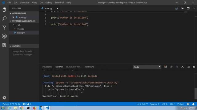 How To Debug Scripts in Python смотреть онлайн