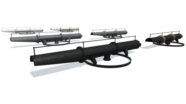 3D модель. Торпедный аппарат.