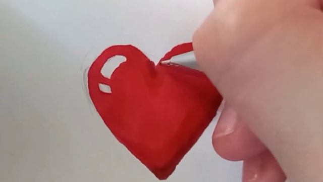 Рисую сердечко #рекомендации #рисование #асмр #арт #asmr #сердце #сердечно смотреть онлайн
