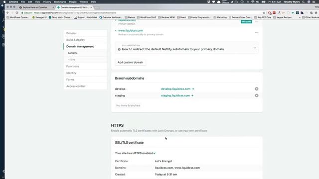 Push a new GIT branch to create a subdomain with Netlify смотреть онлайн