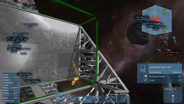 Space Engineers Survival :: Window Design :: Ep. 145 смотреть онлайн