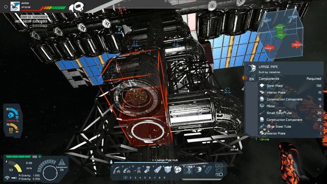 Space Engineers | Utility Craft & Starting the Station | Twitch Replay смотреть онлайн