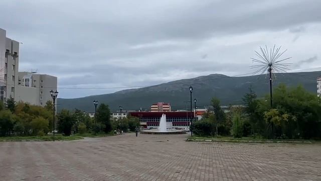 Еду в родной Магадан. Прогулка по городу Магадану. смотреть онлайн