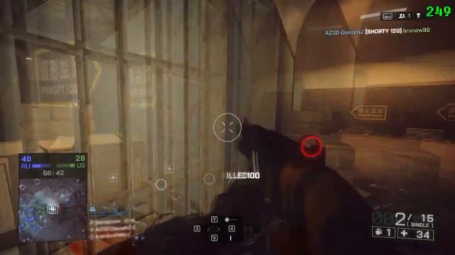 Battlefield 4 - 23-2 35% Accuracy on NA server (200+ Ping) Locker TDM смотреть онлайн